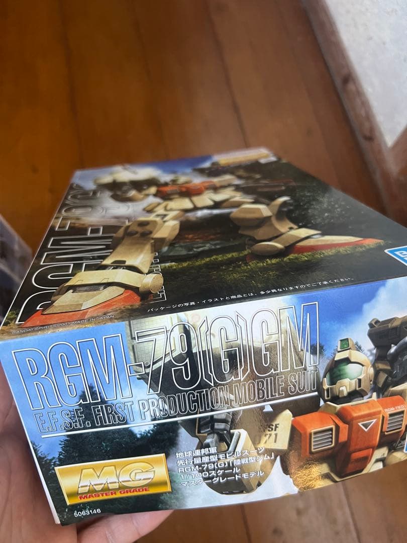 MG 1/100 陸戦型ガンダム 陸戦型ジム 俺は売る！売ってアイナと添い遂げる