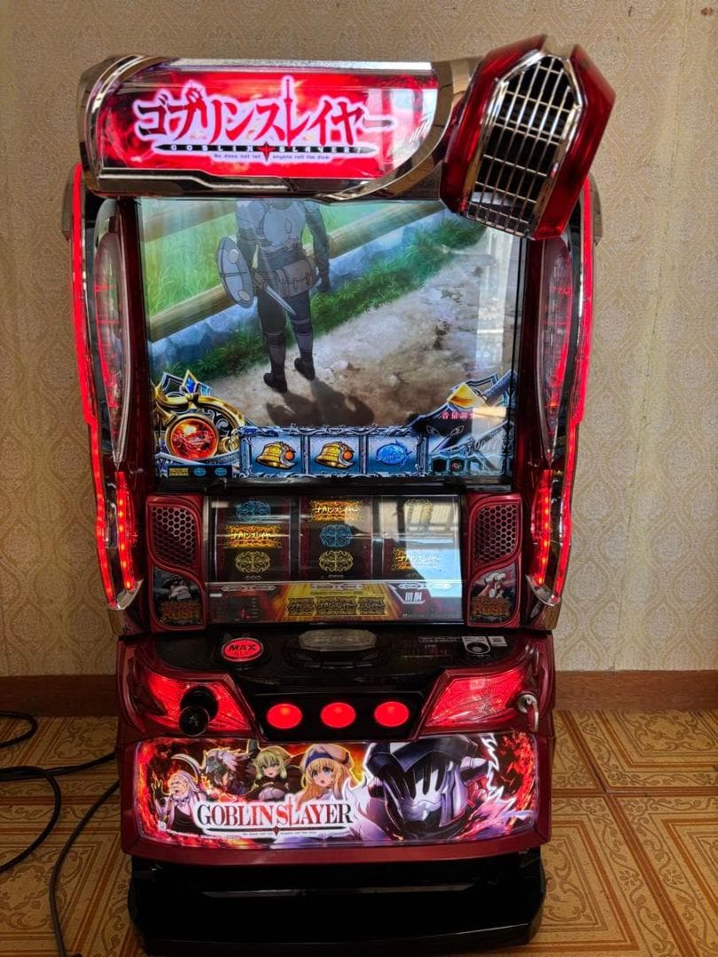 パチスロ 実機 スマスロ Lゴブリンスレイヤー 100V 台キー 設定キー