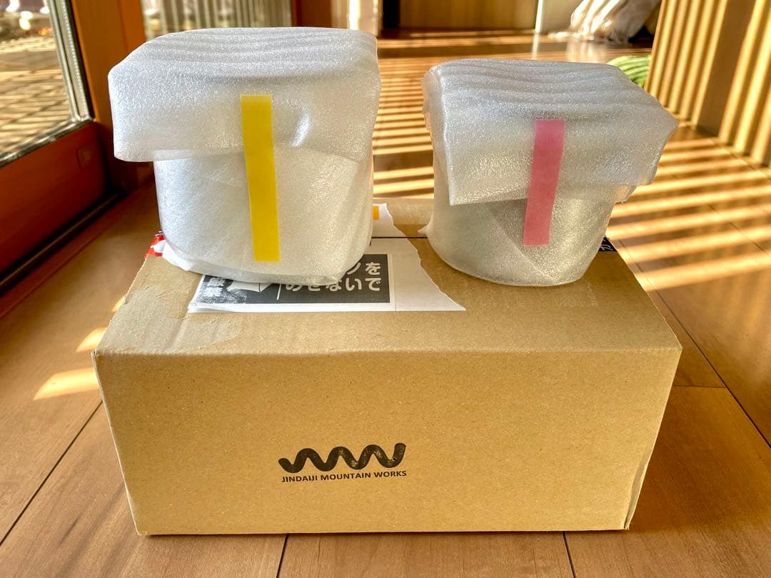 ジンダイジマウンテンワークス ヒルビリーポット550&350 【新品未使用品】