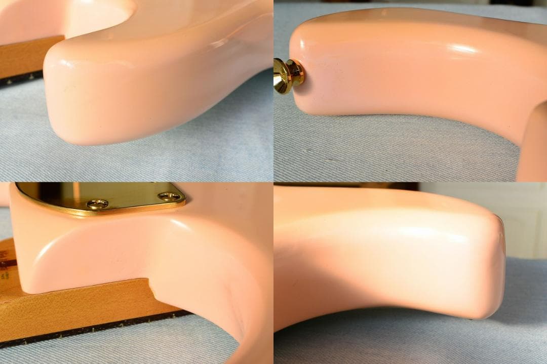 Fender STR-75 フロイドローズ シェルピンク ブリッジ補強 80年代