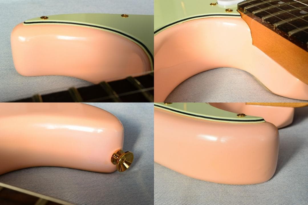 Fender STR-75 フロイドローズ シェルピンク ブリッジ補強 80年代