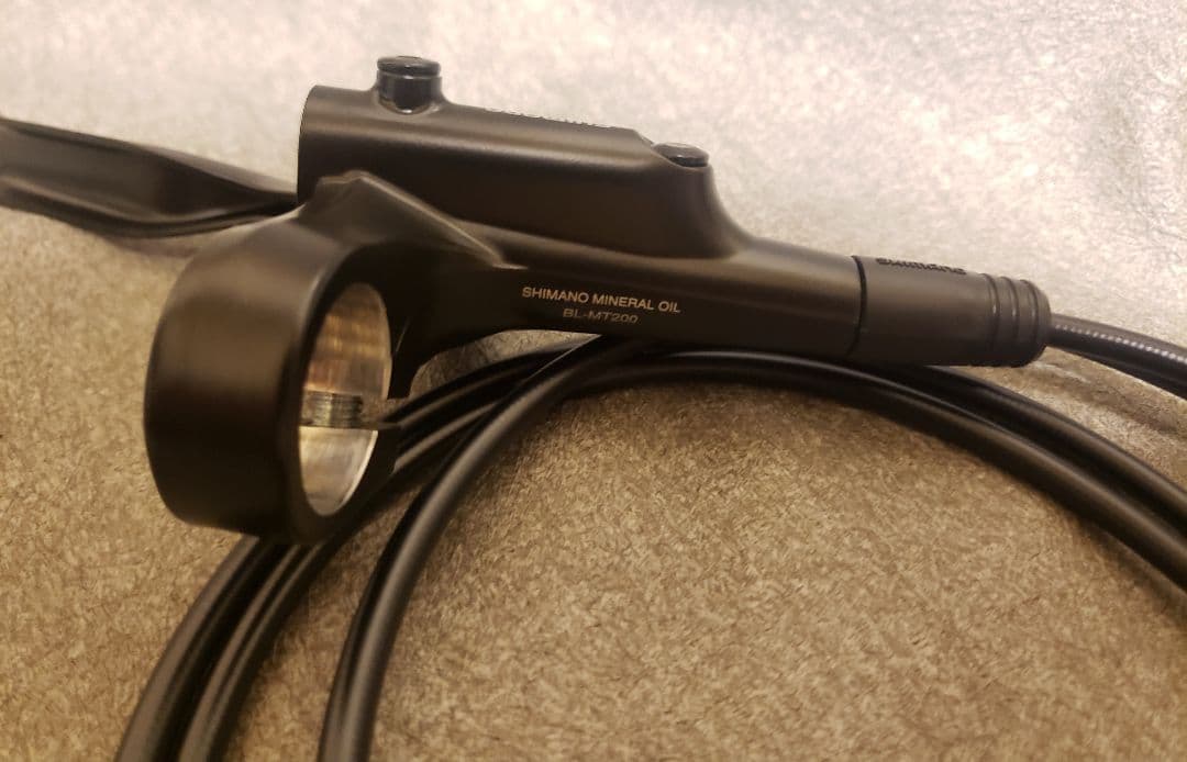 シマノMT200油圧ディスクブレーキとRT56ディスクローター160mmセット