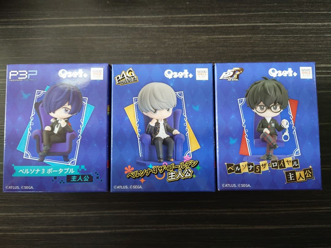 【未開封新品】グッドスマイルカンパニー【Qset+】ペルソナフィギュア３体セット