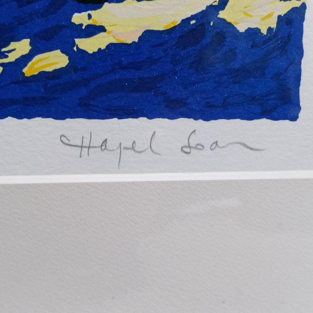 Hazel soan ヘイゼルソーンSummer Time Ⅲシルクスクリーン