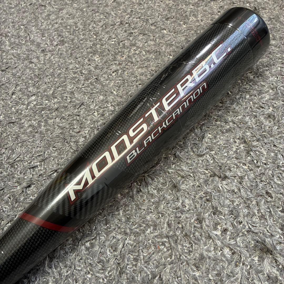 【未開封】ZETT モンスターブラックキャノン 軟式 FRP 83cm ミドル