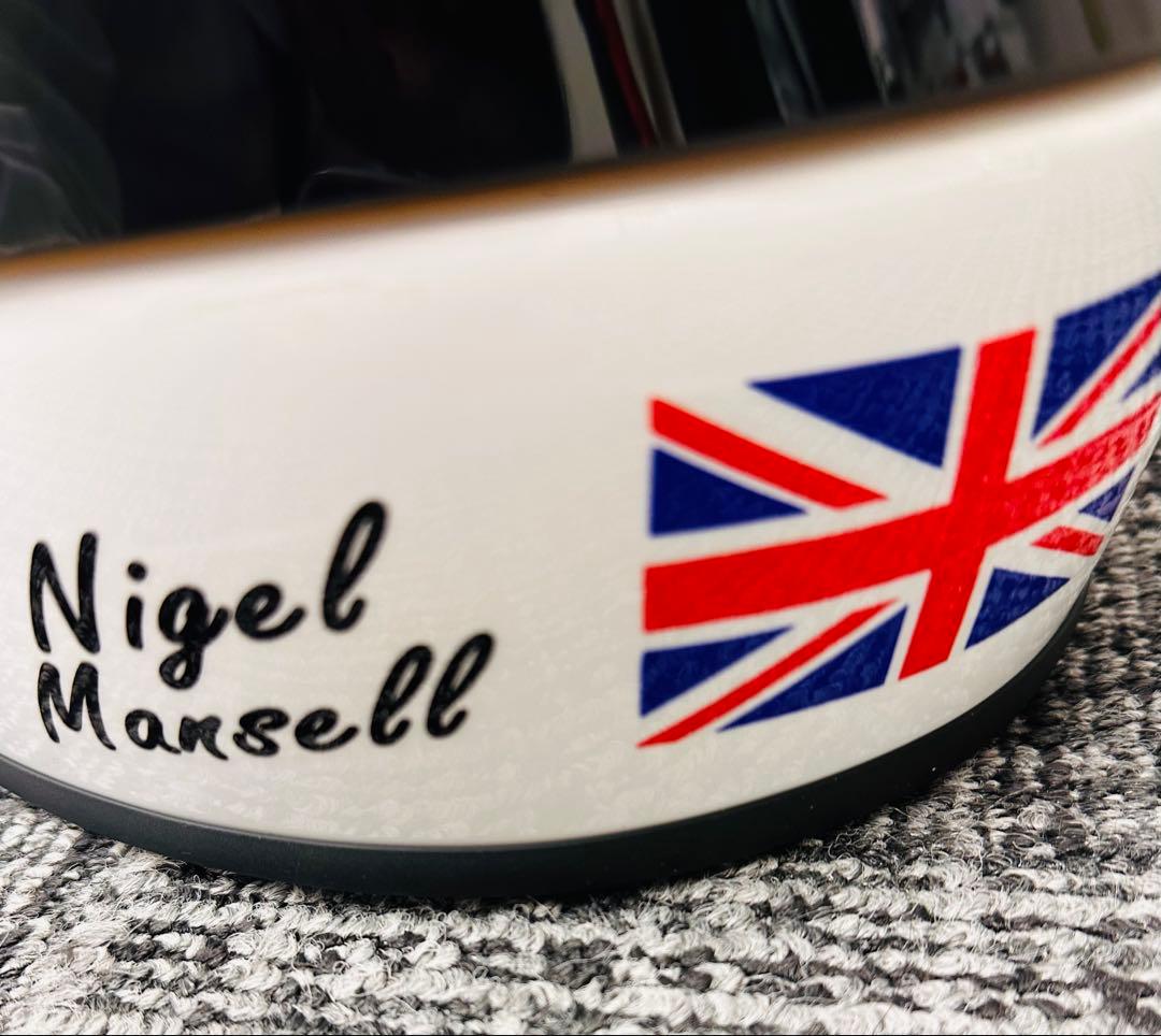 希少‼️1/1 実物大 ナイジェル•マンセル F1 ヘルメット コレクションに‼️