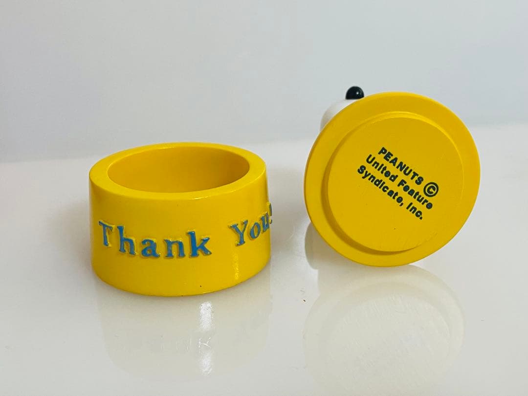 激レア　スヌーピー　レトロ　メッセージトロフィー　置物　小物入れ　ヴィンテージ