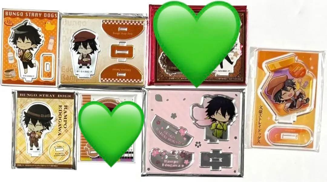 追加&在庫復活　文豪ストレイドッグス　江戸川乱歩　グッズ纏め売り