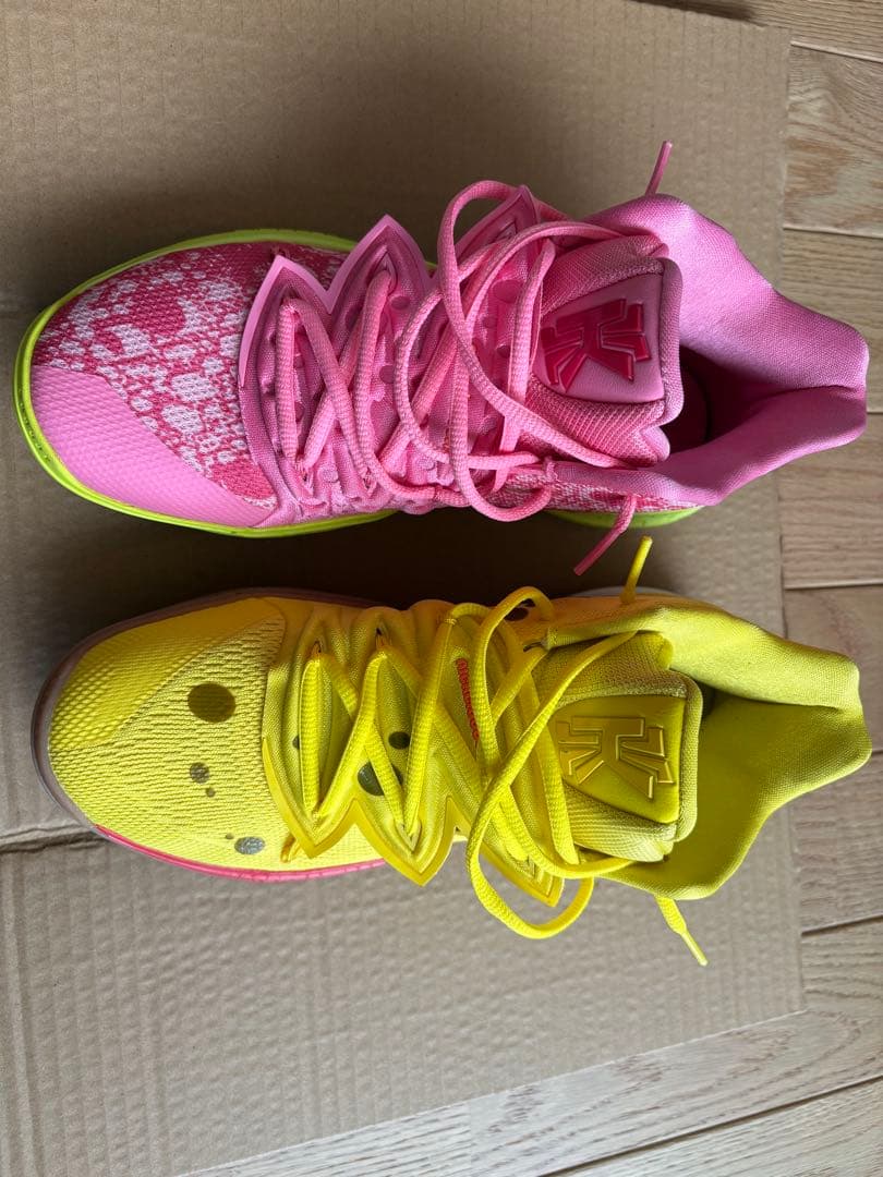 ナイキカイリー5 スポンジボブシリーズ スポンジボブ パトリック