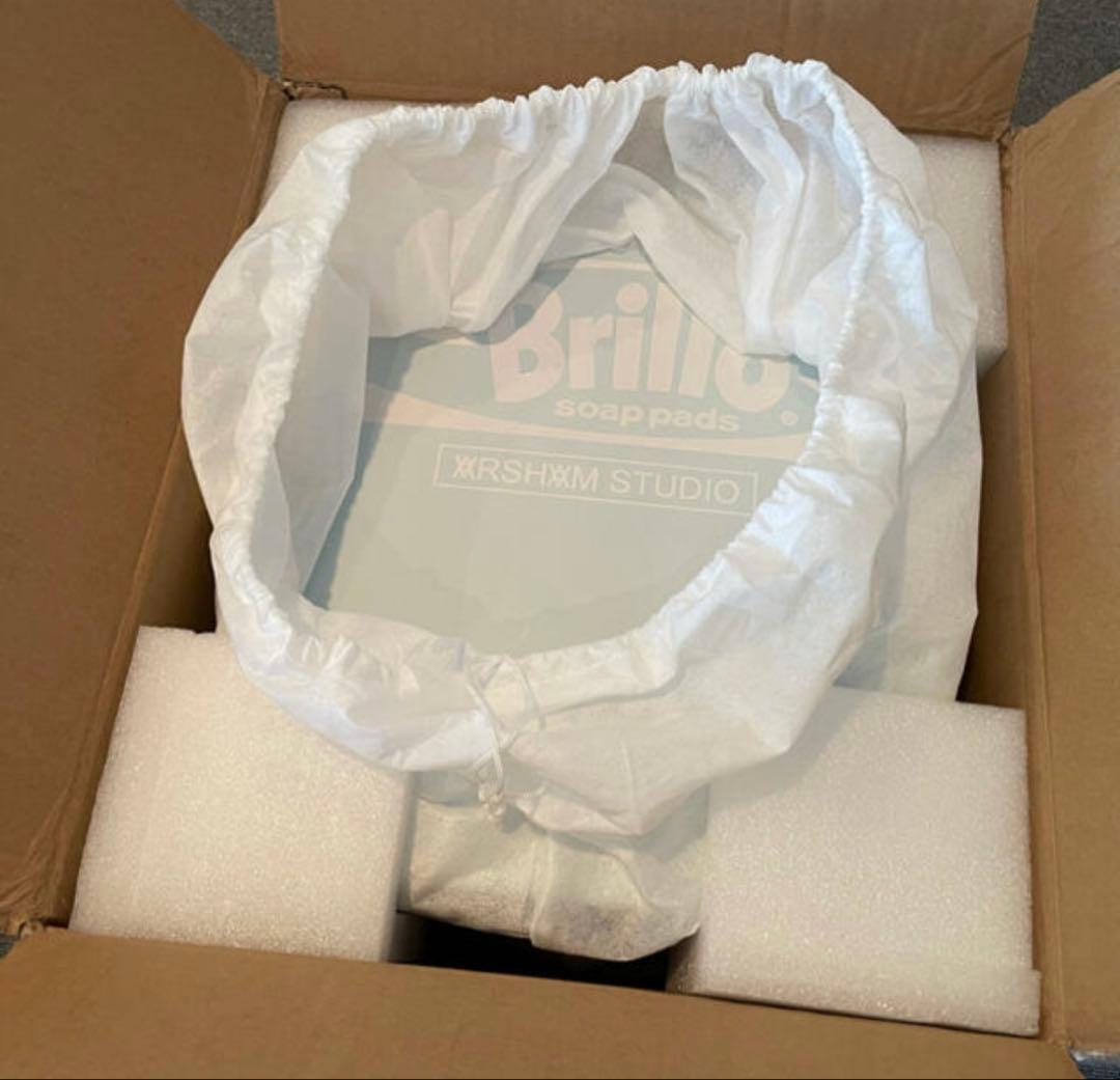 Daniel Arsham Eroded Brillo Box ウォーホル