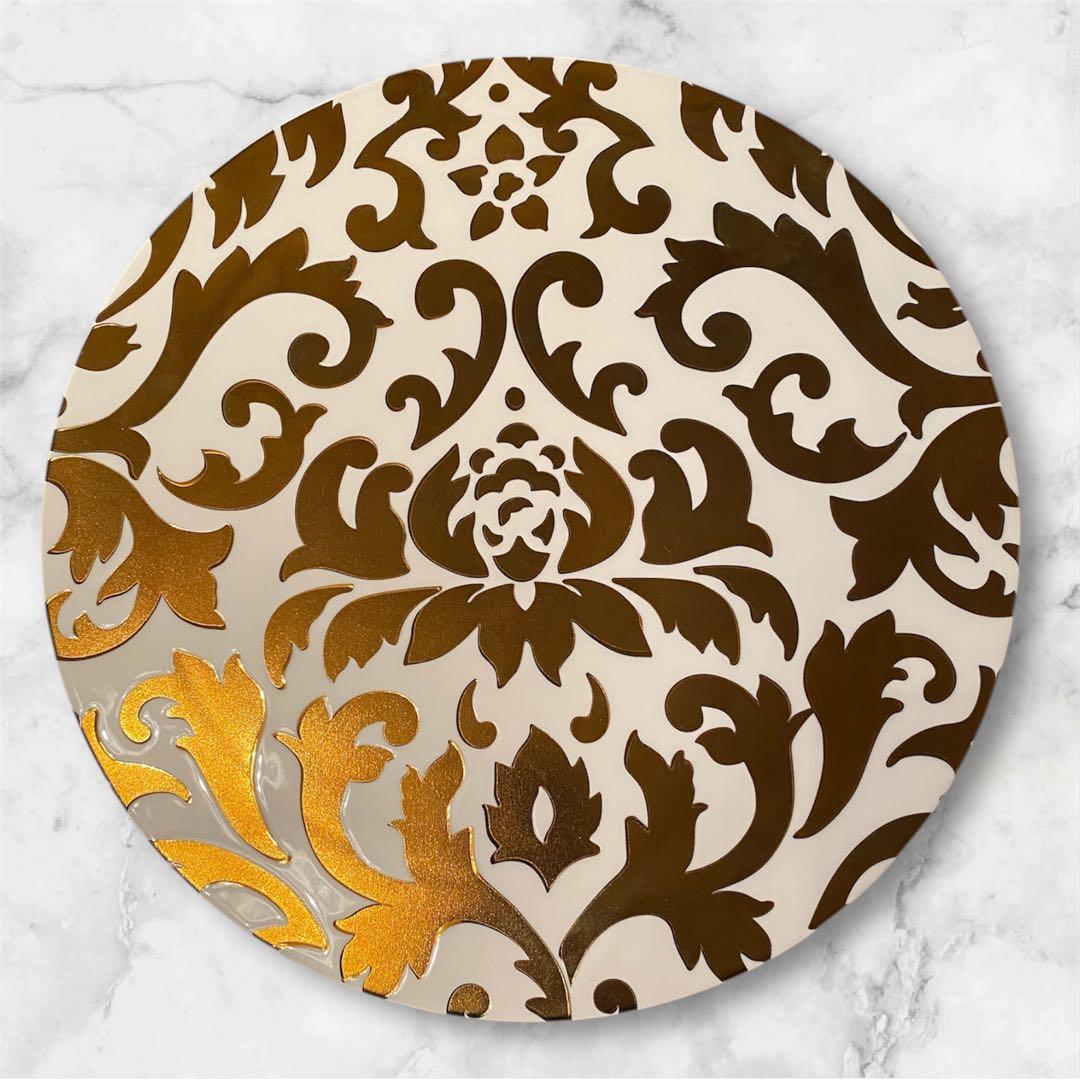 Luzerne ディナープレート 金の装飾