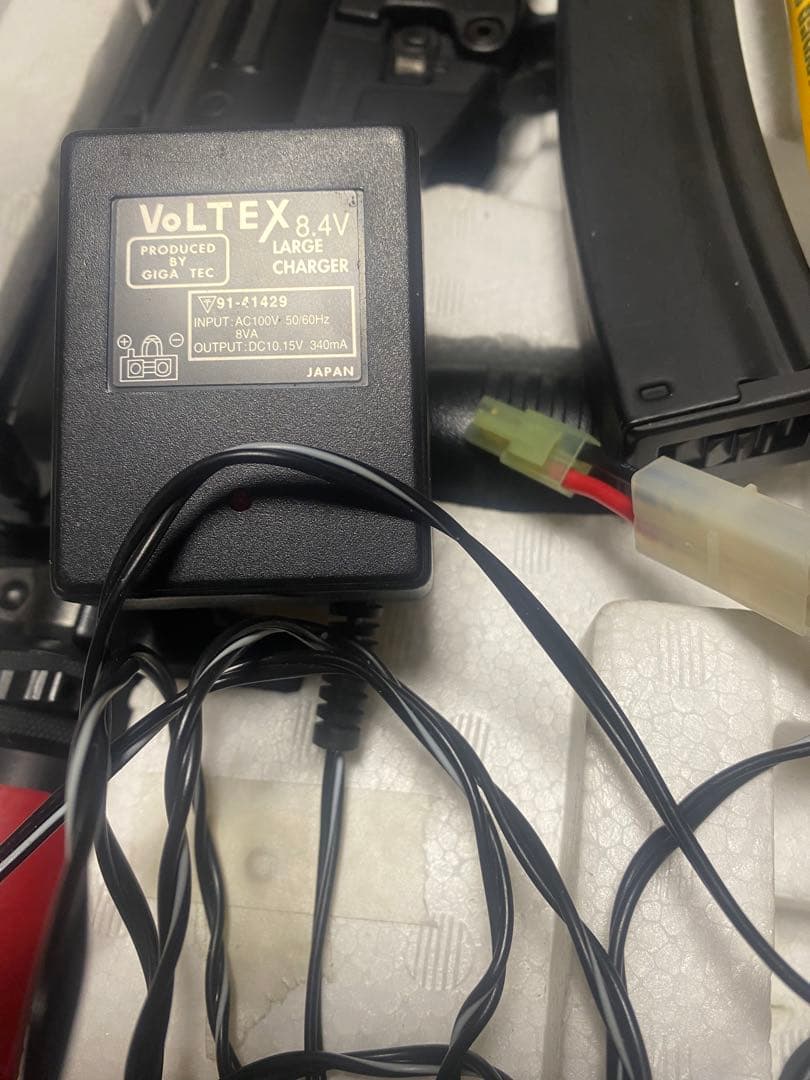 マルイ　MP5 マガジン3個　箱無し　社外充電器　撃てるジャンク