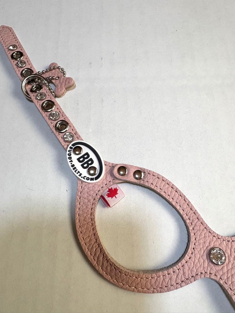 BUDDY BELT （Pink ）5号スワロフスキー付
