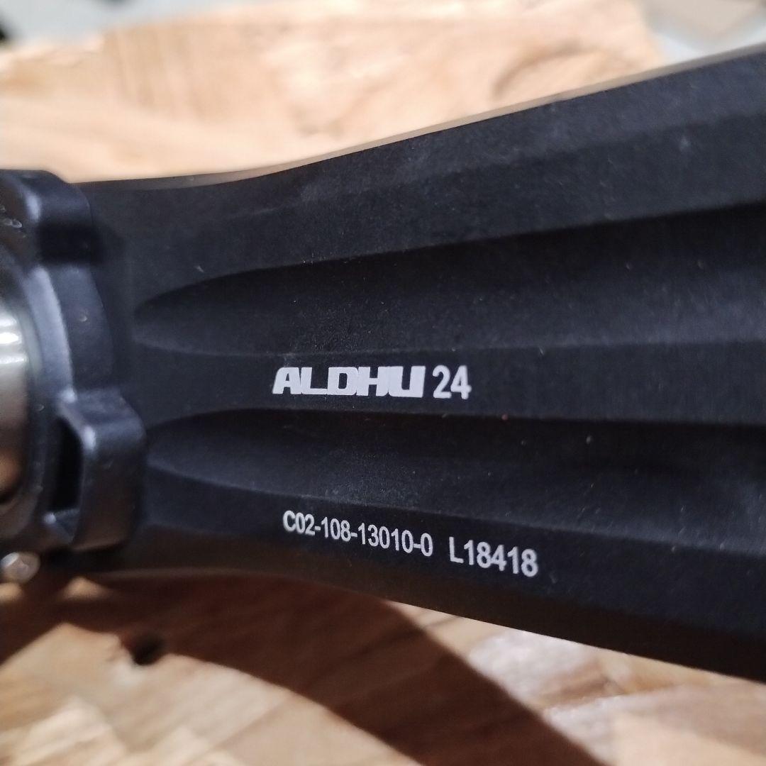 ジミーさん専用。ROTOR ALDHU クランク 155mm チェーンリング付
