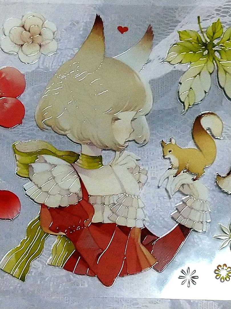 ✩再販✩J970＃幻想穿过森林另一章(水晶)切り売り海外人物マステ女の子