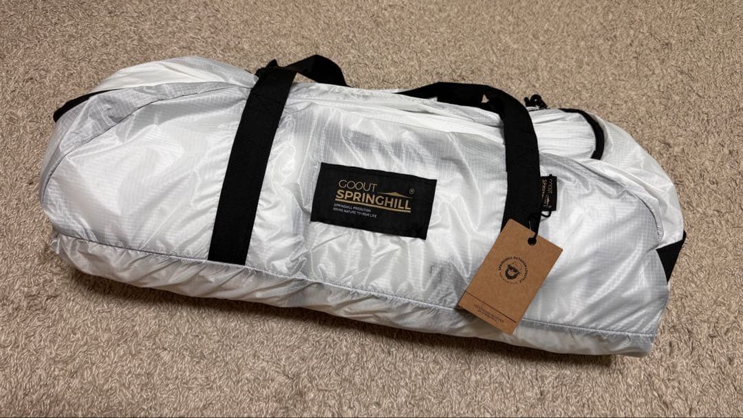 【新品未開封】GOOUT SPRINGHILL テント ホワイト