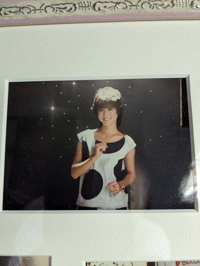 1980年代、松田聖子、生写真、プロマイド、8枚、永久保存版、新品額付