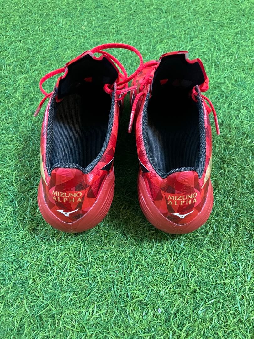 【美品】ミズノアルファ2 ELITE ルビーレッド