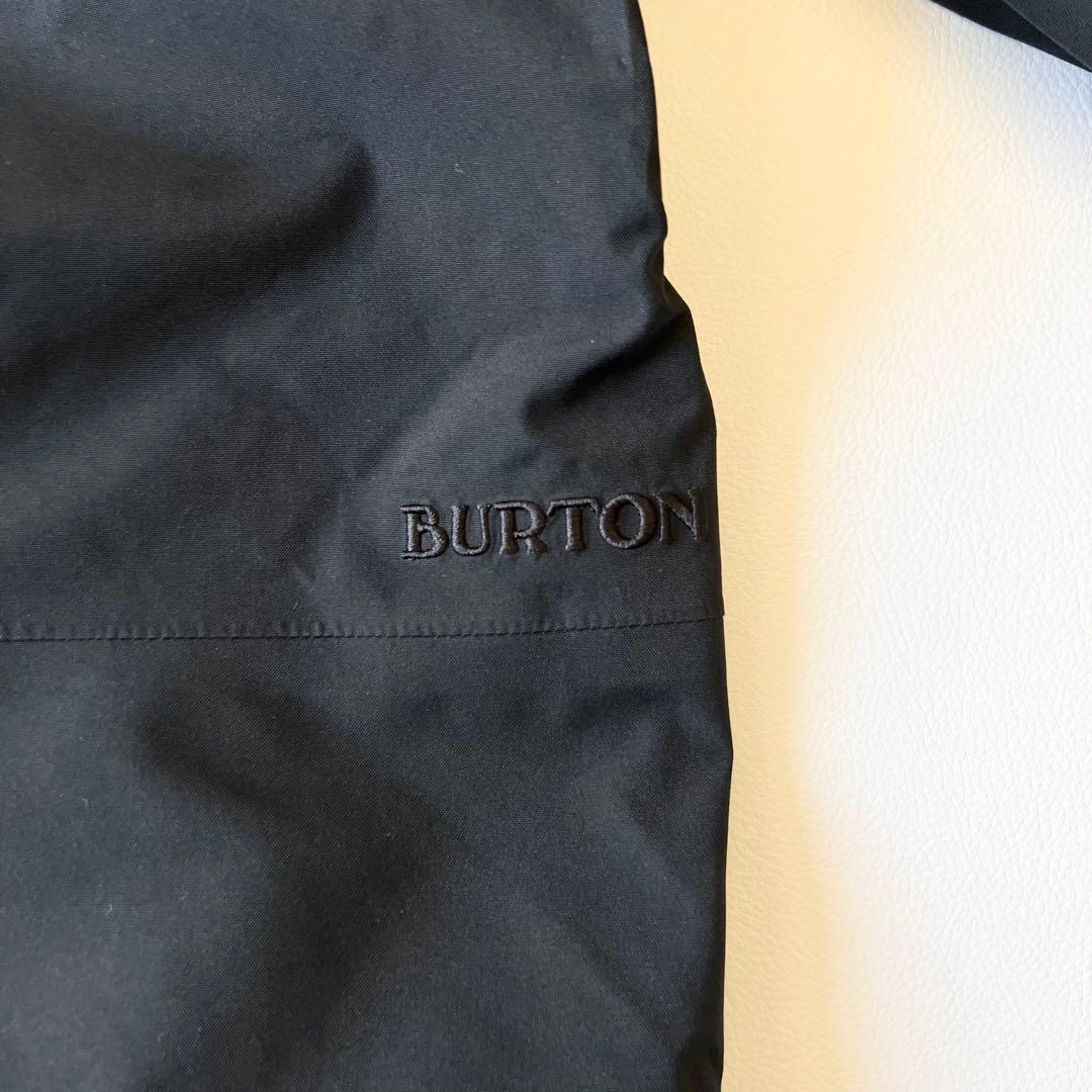 3234【美品】バートン　ジャケット ゴアテックス 無地 メンズ 黒　S
