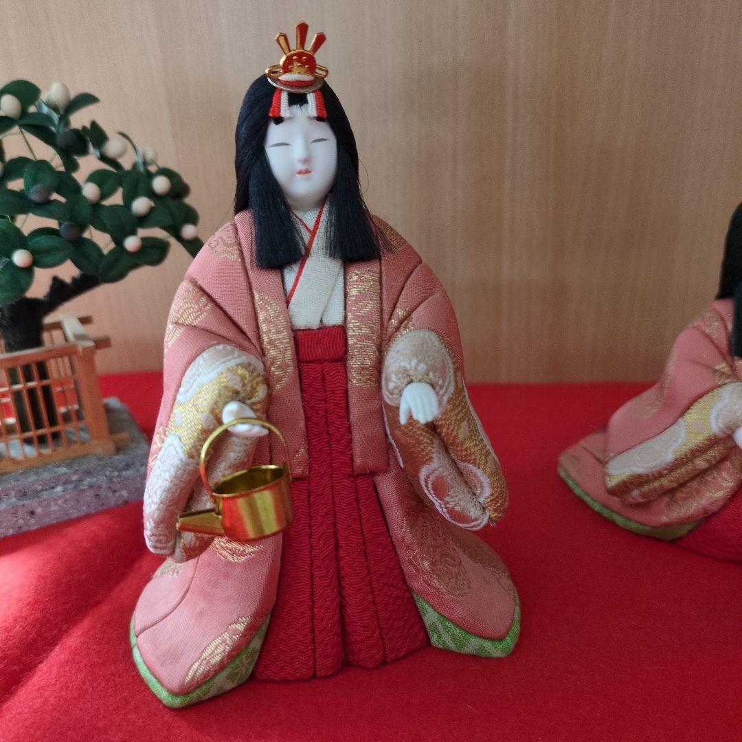 雛人形　親王　三人官女　お飾り