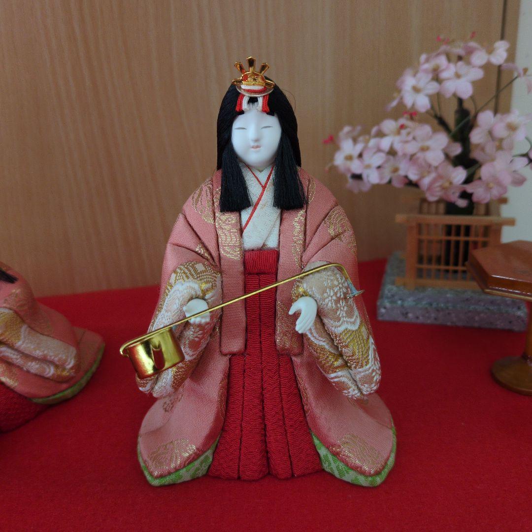 雛人形　親王　三人官女　お飾り