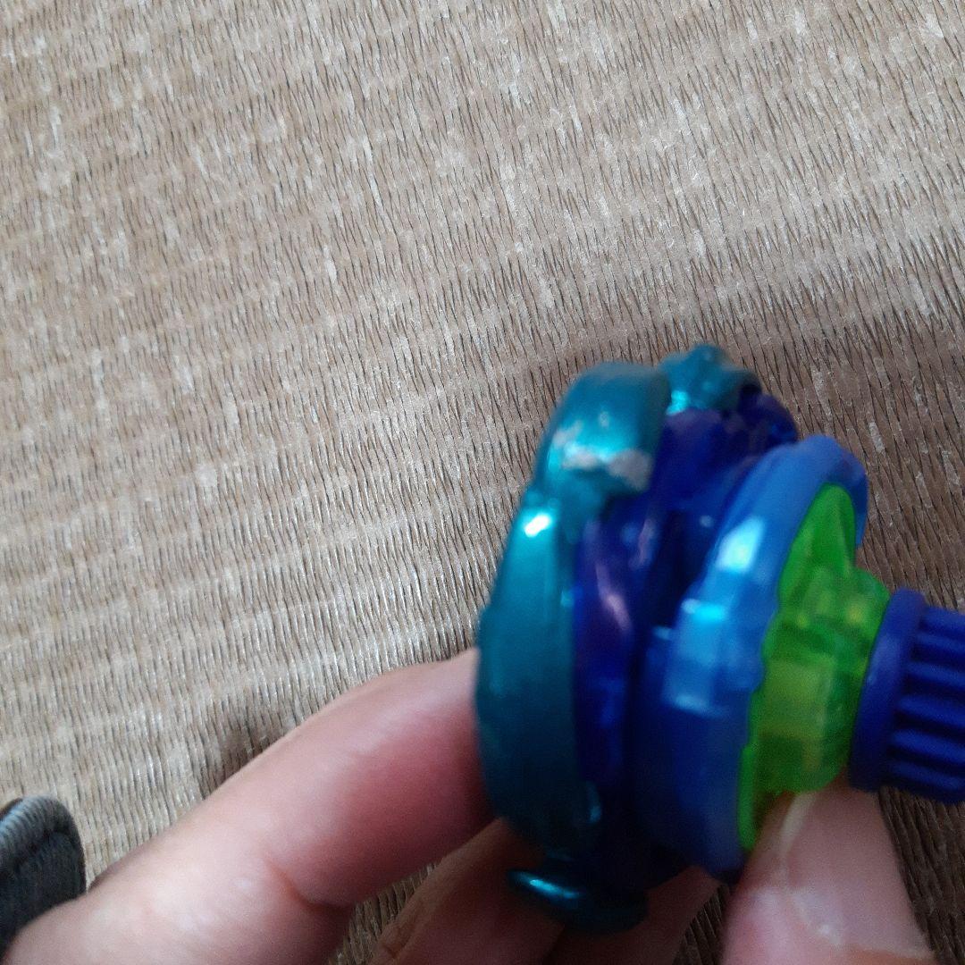 エアロペガサス 3-70A ダブルメタルコート ブルー × グリーン