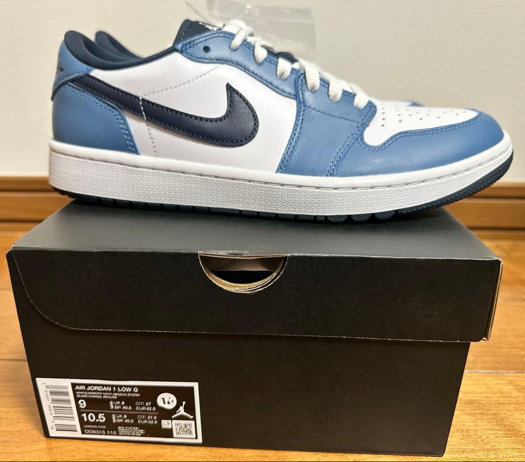 NIKE AIR JORDAN 1 LOW GOLF 27.0cm ①