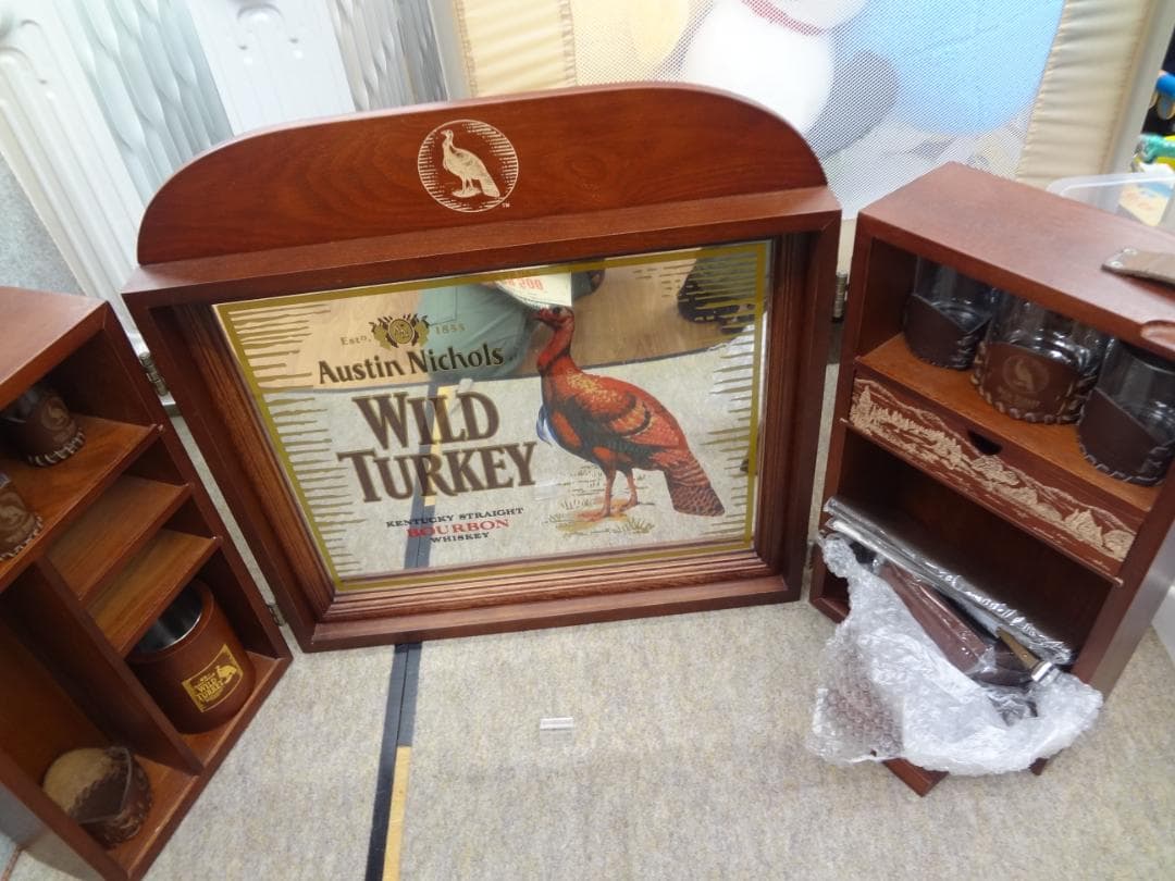 ワイルドターキーノベルティミニバー【極希少品】 キャビネットツール セット