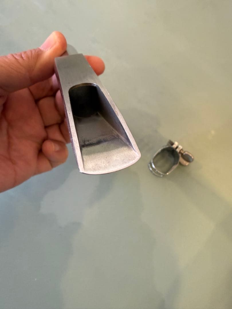 Bechler バリトンサックス メタルマウスピース 開き120〜125