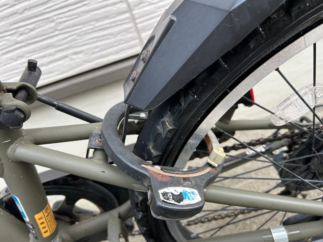 Jeep キッズバイク 22インチ オリーブグリーン【現地引き取り限定】京都市