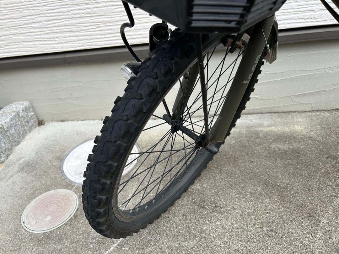 Jeep キッズバイク 22インチ オリーブグリーン【現地引き取り限定】京都市