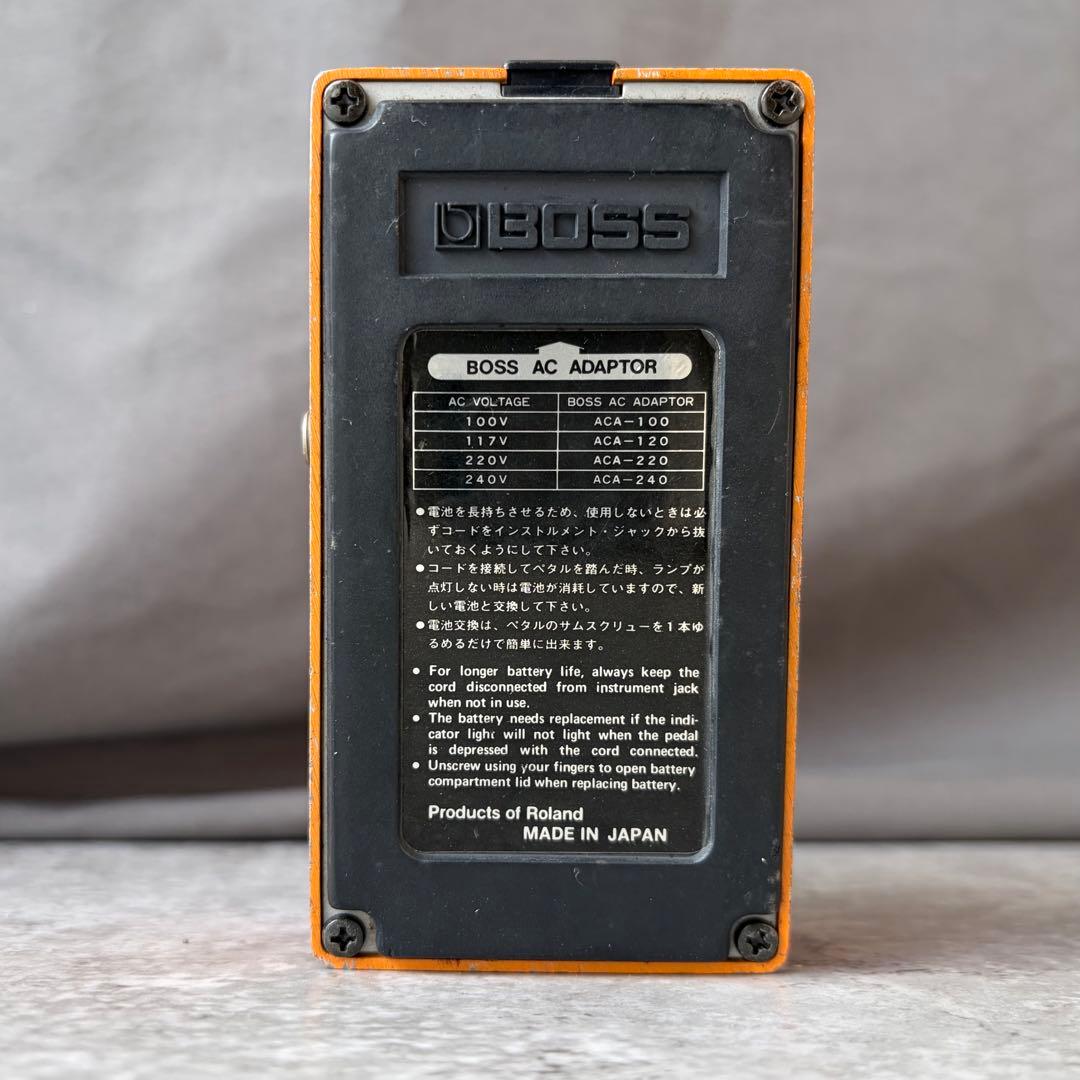 BOSS DS-1 Distortion 日本製 黒ラベル 1985年製