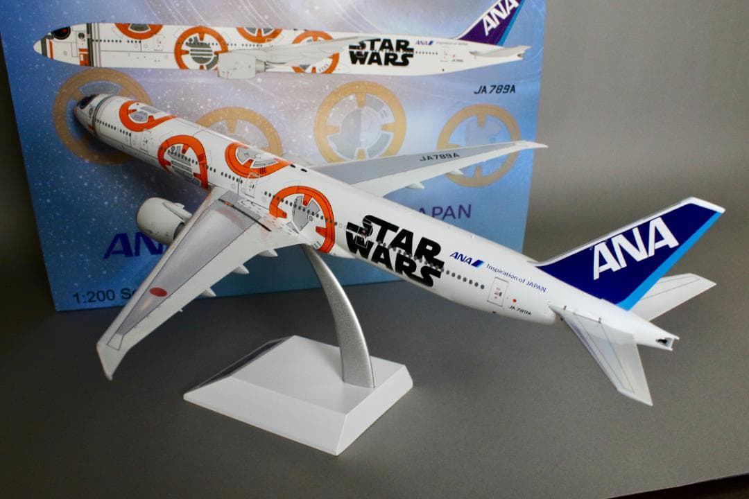 レア ANA B777-300ER JA789A BB-8 1/200