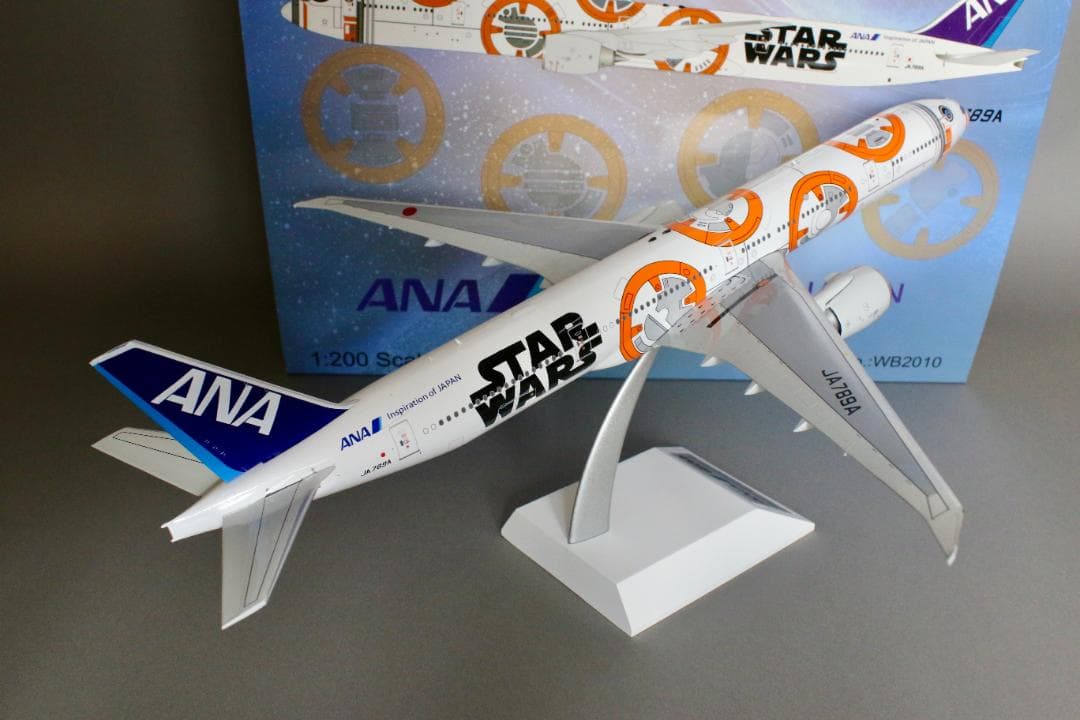 レア ANA B777-300ER JA789A BB-8 1/200