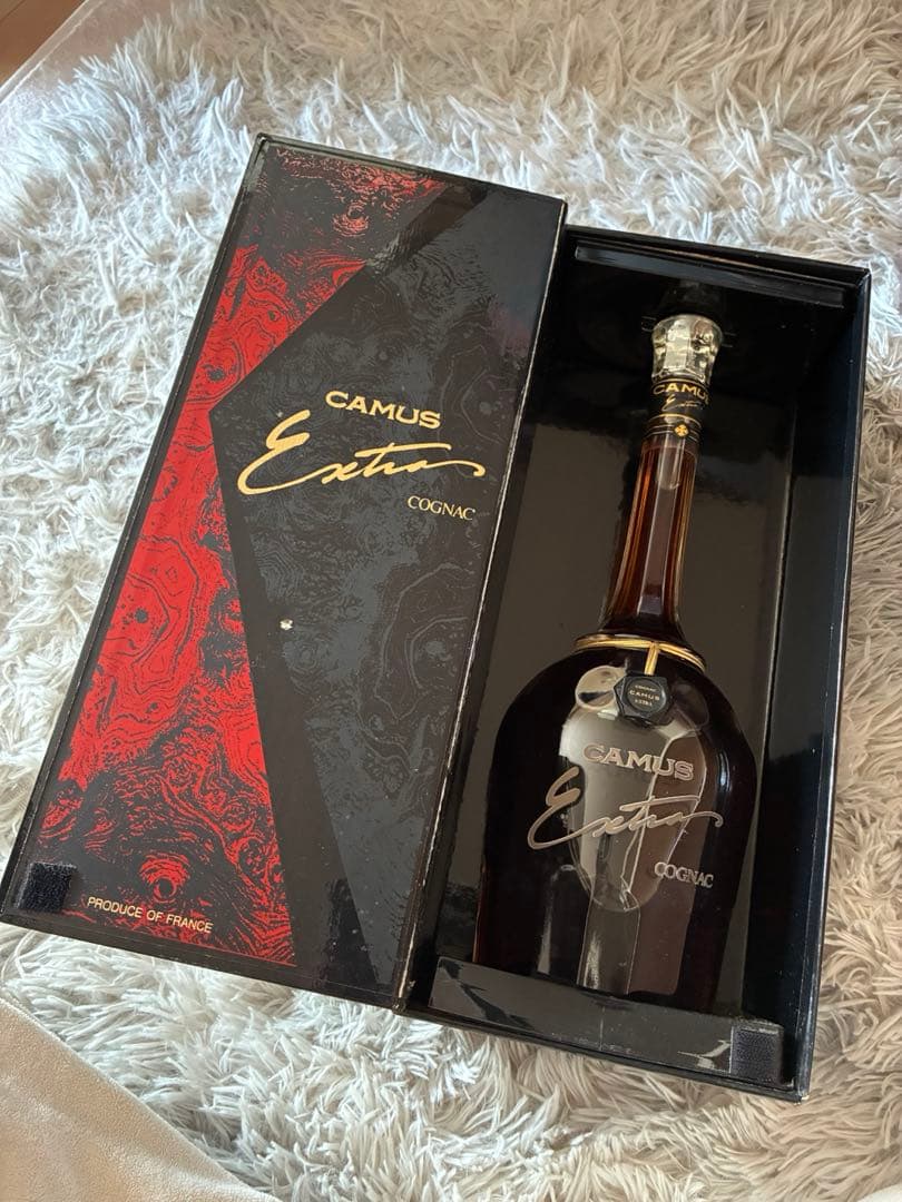 【未開栓】　CAMUS Extra コニャック ブランデー　ロングネック1987