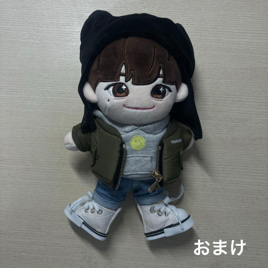 treasure plush doll ジフン トレカ付き おまけ付き