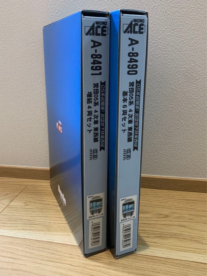 【未使用】Nゲージ 東西線05系初期 基・増A-8490 A-8491