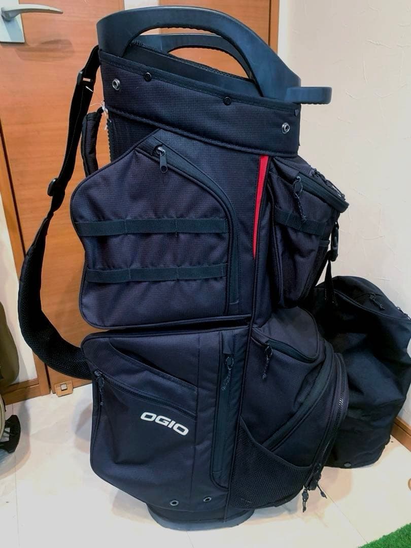美品　オジオ　コンボイ　キャディバッグ　カート　14分割