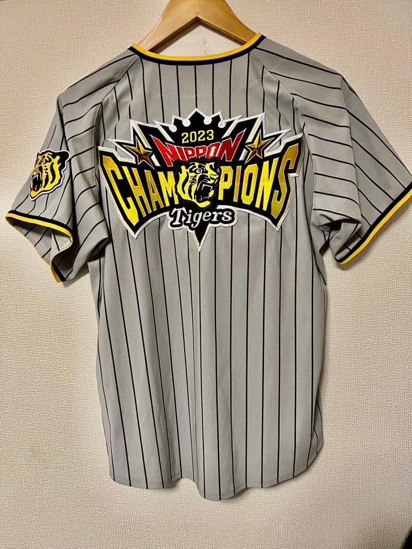 激レア　阪神タイガース 優勝 ユニホーム 日本一　公式ユニホーム　ビジター
