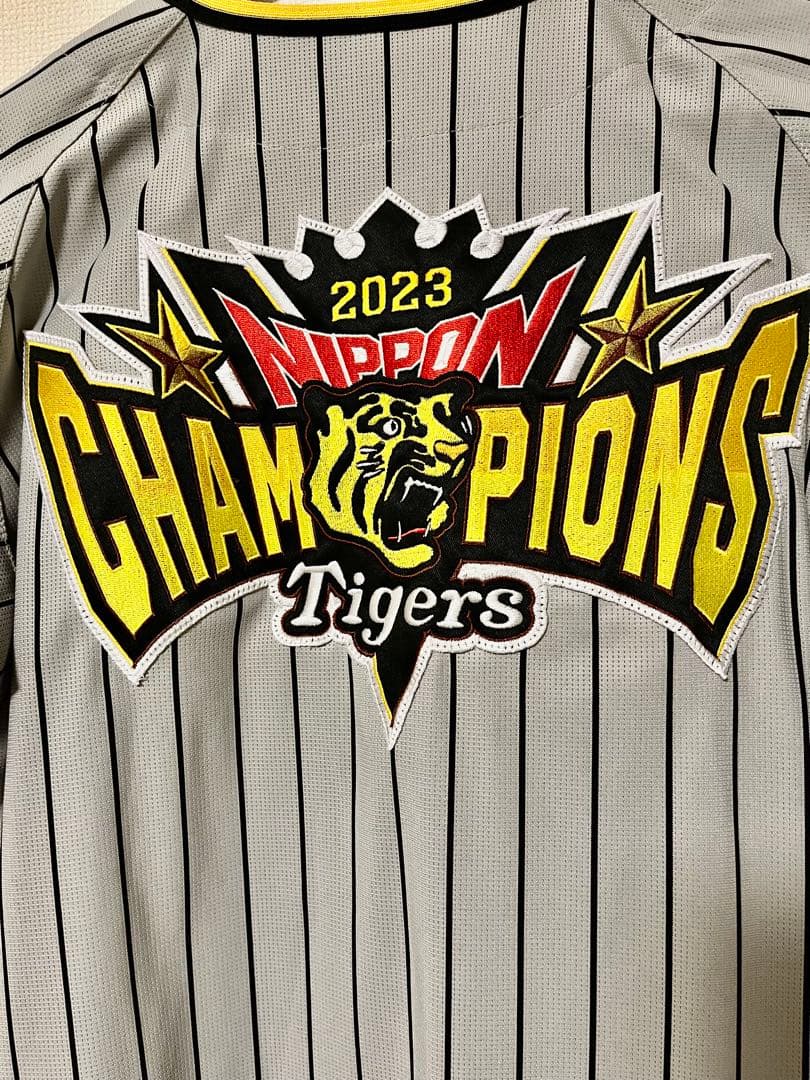 激レア　阪神タイガース 優勝 ユニホーム 日本一　公式ユニホーム　ビジター