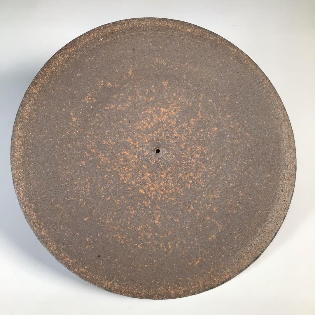 Ｎ６０４　水指　『高取焼』『碧山窯造』『兎摘み』　共箱　茶道具