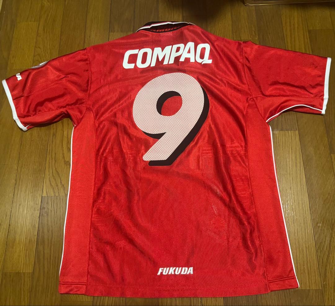 PUMA プーマ 浦和レッズ 01-02 (H) ホーム 福田正博 選手実使用