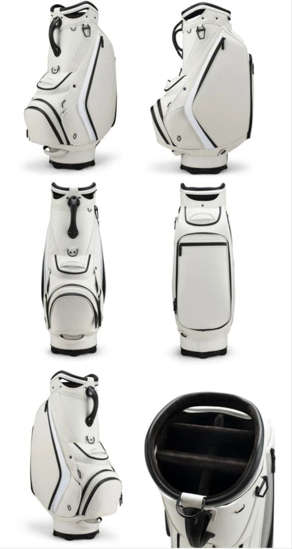 Vessel PRIME2.0 キャディバッグ ホワイト