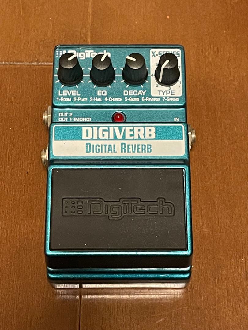Digitech DIGIVERB デジタルリバーブ