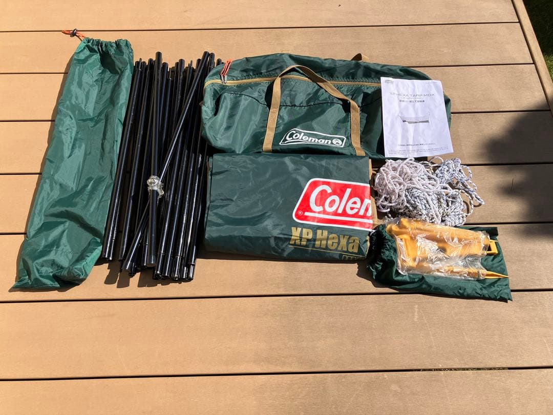 Coleman コールマン キャノピードーム&ヘキサタープMDX 2点セット