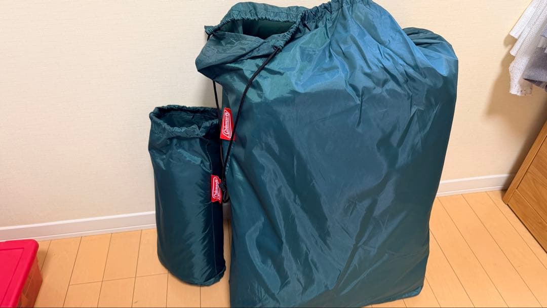 【廃盤希少】コールマン IL2ルームハウス LDX デニム　テント週末セール！