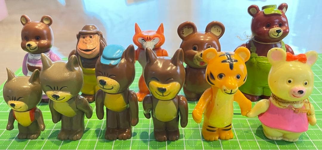 こぐまのミーシャ　フィギュア　昭和レトロ　11体まとめ売り