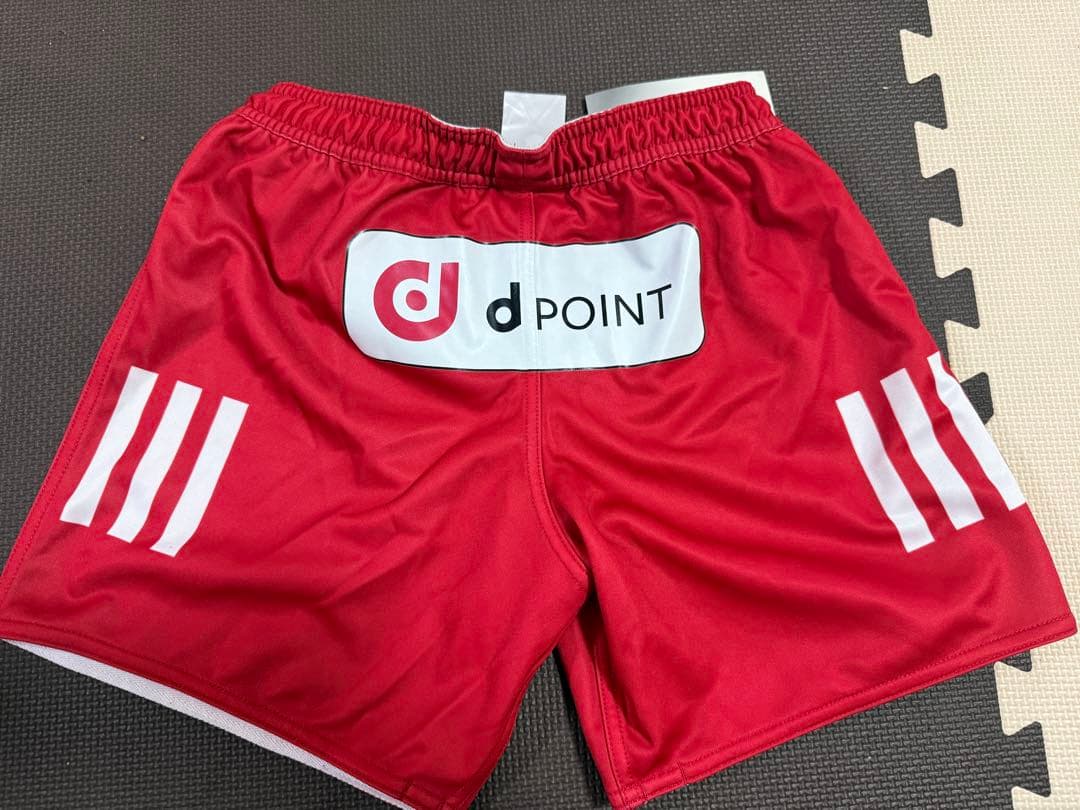 nttdocomoドコモレッドハリケーンズadidas パンツ