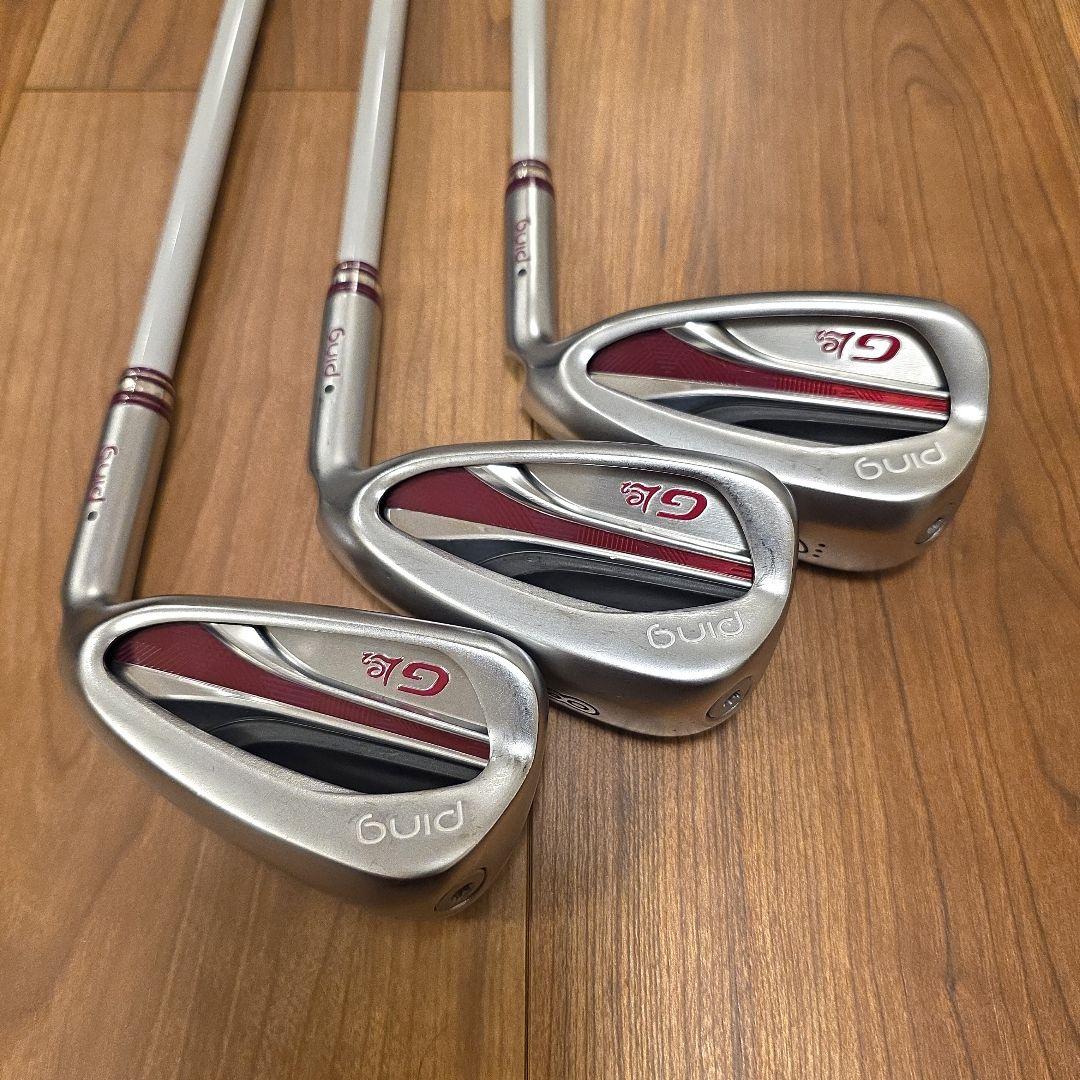 【レディース】PING GLe2 アイアン 6本セット フレックスL