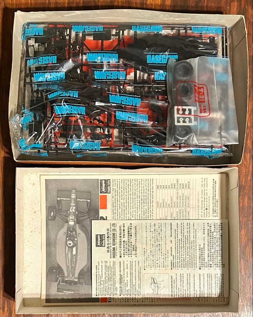 【未組立】ベネトン・フォードB190B・フェラーリ642・フェラーリF1 89